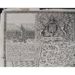JOHN SPEED : NORFOLK, engraved map [1616], approx 375 x 490mm