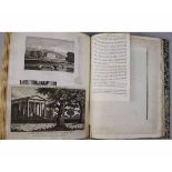 HISTORY OF NORFOLK, (spine title), circa 1825, volume containing Norfolk extract from Britton's "The