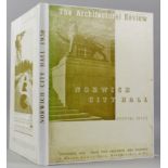 THE ARCHITECTURAL REVIEW, November 1938, Norwich City Hall Special Issue, large quarto, rebound