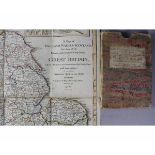 WILLIAM FADEN: A MAP OF ENGLAND, WALES AND SCOTLAND DESCRIBING ALL THE DIRECT AND PRINCIPAL CROSS-