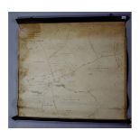 PLAN OF THE PARISH OF SEDGEFORD TO WHICH THE AWARD REFERS, 1797 S C S NEVILLE ROLFE 1851, ink and