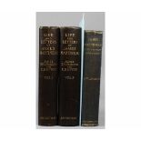 JAMES DRUMMOND & C B UPTON: THE LIFE AND LETTERS OF JAMES MARTINEAU, 1902, 1st edition, 2 volumes,