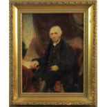 19th Century English School, "The Reverend Francis William Cubitt (1799-1882, British)", oil on