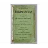 A GUIDE TO THE NORFOLK RAILWAY FROM YARMOUTH TO ELY AND THE EASTERN COUNTIES RAILWAY CAMBRIDGE