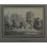 Robert Blake (later Robert Blake-Humphrey, British) (1795-1886), "Old Church, Saxlingham", pencil
