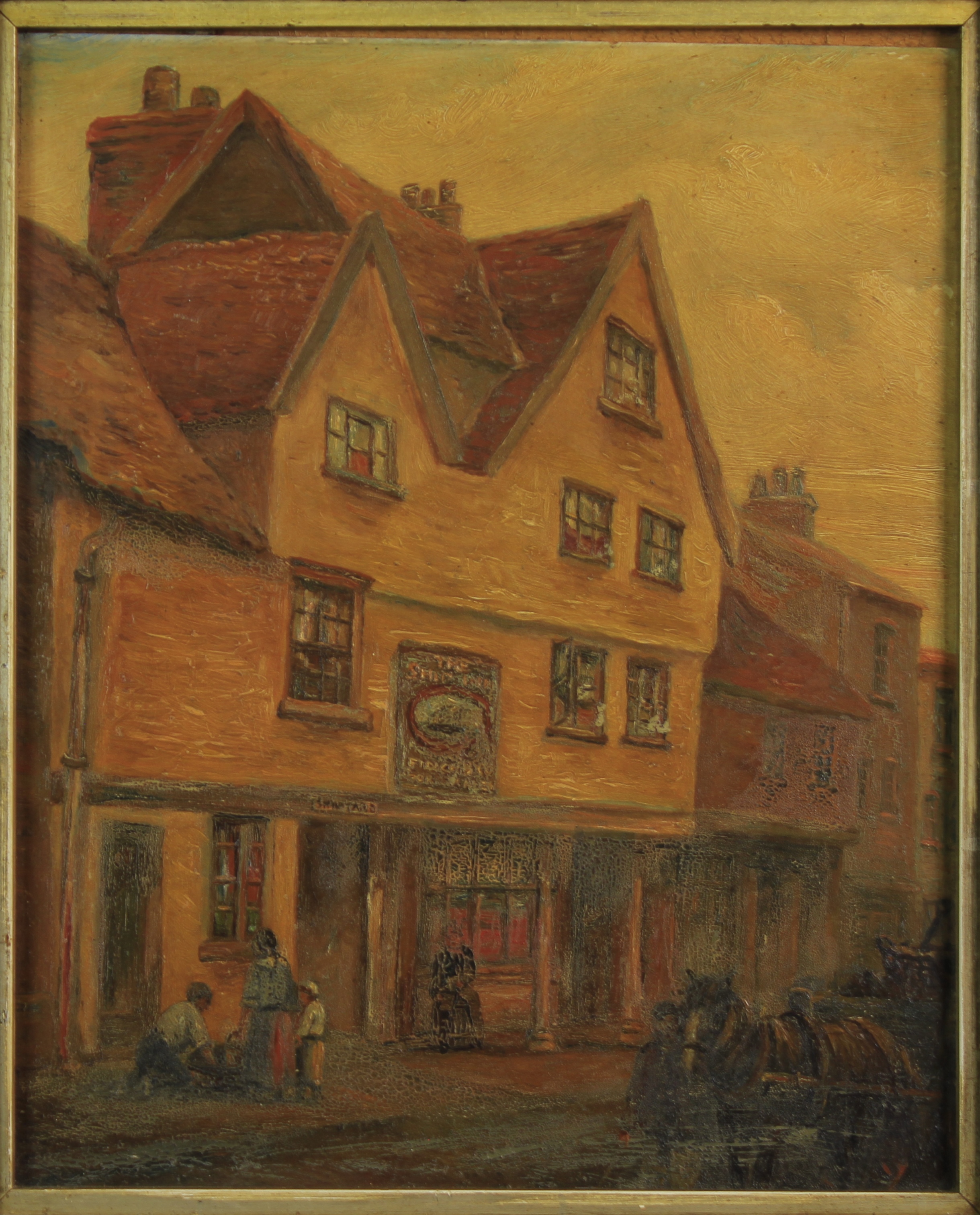 Attributed to William Rowlands (Holmes-Winter), (1851-1935, British),The Ship Inn, Cowgate, Norwich,