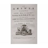 HORATIO WALPOLE, EARL OF ORFORD: AN ANSWER TO THE LATTER PART OF LORD BOLINGBROKE'S LETTERS ON THE