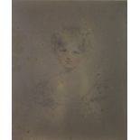 Joshua Slater (19th Century, British), Portrait of John Wodehouse, pencil and coloured chalk,