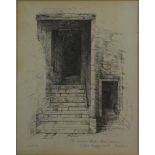 Ellen Luscombe, (19th Century, British), "Chimney piece in Sir Thomas Browne's House, Norwich, taken