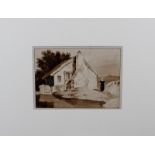 James Stark (1794-1859, British) A Norfolk Cottage sepia wash drawing, unsigned Purchased from