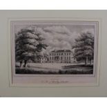 C W Chapman (19th Century, British), lithographer "Ryston, the seat of Edwd. Roger Pratt Esq"