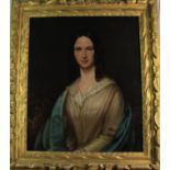 18th Century English School, Portrait of Miss Tabitha Howes of Morningthorpe, oil/canvas, (