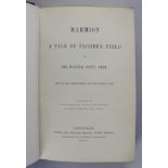 SIR WALTER SCOTT: MARMION, A TALE OF FLODDEN FIELD, London, ill Birket Foster & John Gilbert,