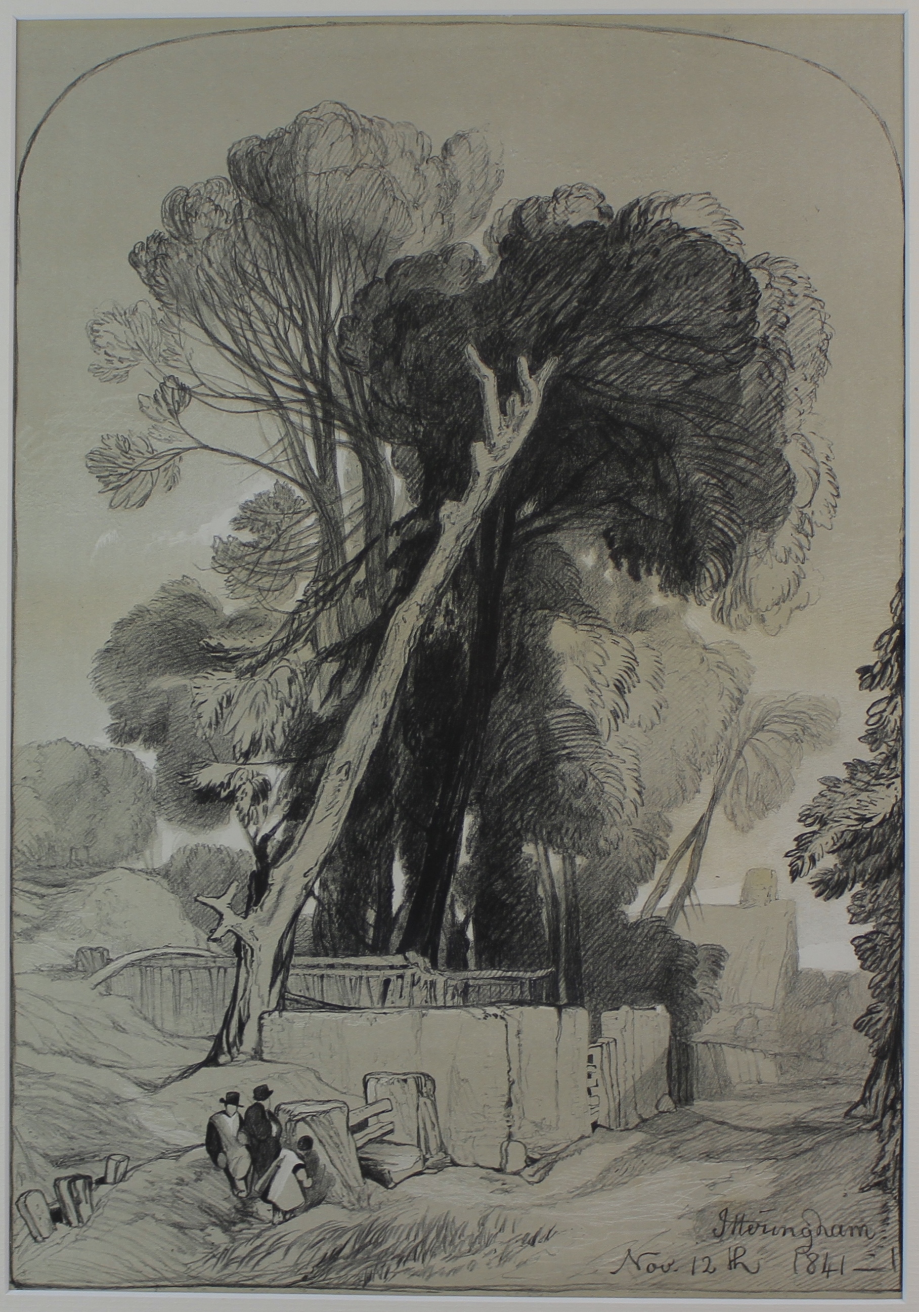 John Sell Cotman (1782-1842, British), lithographed by Miles Edmund Cotman, "The Red House on the - Image 2 of 6