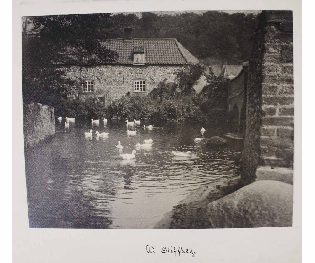 WALTER CLUTTERBUCK (1853-1937), PHOTOGRAPH ALBUM containing 54 images mainly half-plate "taken Aug