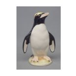 Bovey Pottery Co, model of a rock hopper penguin, 6 high