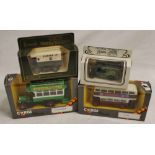 Modern die-cast collectibles, boxed, from Corgi Classics series, and Lledo Days Gone series