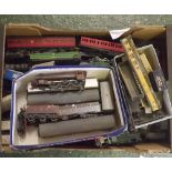 Model Railway interest, large box: Hornby and other 00 gauge model railway locomotives, rolling