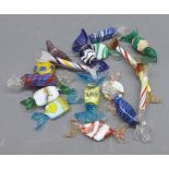 Mixed Lot: various assorted glass model sweets