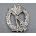 German World War II style Infantry assault badge