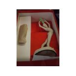 Spode Anthony Dowell, copy of a sculpture by Enzo Plazzotta, limited edition, 95 of 500, with box,