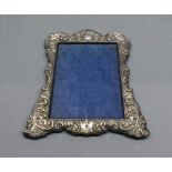 Early 20th century silver mounted photograph frame, hallmarked Birmingham 1905, lacking easel