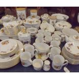 Large quantity Royal Worcester Evesham table and kitchen wares to include storage jars, tea wares,