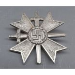 German, WWII style war merit cross, 1st class and swords