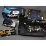 Mixed lot: various die-cast toy vehicles to include Solido Skoda Fabia, an Auto-Art Jaguar XK-SS,