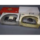 Mixed lot: model vehicles to include Revell Borgward coupe, Wartburg 311 coupe, BMW 327 coupe, and