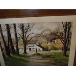 DEBRA L TILBY, signed watercolour, The Rambler's Rest, Chislehurst, 19 1/2 x 14ins