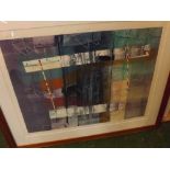 ANDREWS, Metropolis No 4, framed and glazed, 104cm x 89cm