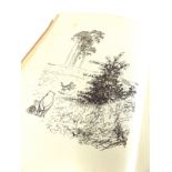 A A MILNE: 2 titles: THE HOUSE AT POOH CORNER, 1928 1st edition, original cloth gilt worn, NOW WE