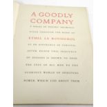 ETHEL LE ROSSIGNOL: A GOODLY COMPANY, London, The Chiswick Press for the author [nd] circa 1933 or