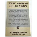 HUGH CASSON: NEW SITES OF LONDON A HANDY TO CONTEMPORARY ARCHITECTURE, Westminster, London