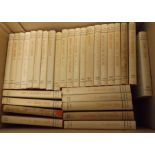 ERIC GILL (ILLUSTRATED): TEMPLE SHAKESPEARE, 30 volumes (of 40), dust wrappers