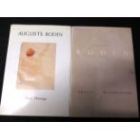 ANNE-MARIE BONNET (INTRODUCTION), 2 titles: AUGUSTE RODIN EROTIC DRAWINGS, 1995, 1st UK edition,