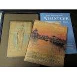 JAMES ABBOT MCNEILL: WHISTLER PASTELS, 1991, 1st edition, original cloth, dust wrapper plus MARGARET