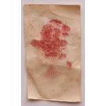 *KATARINA VESTERBERG (BORN 1962, SWEDISH) "Mangrove Moreton Island" pastel drawing 7 1/2 x 4 ins