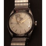 Mid-20th century stainless steel centre seconds automatic wristwatch, Tudor "Oyster-Prince", the