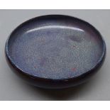 Royal Doulton flamb shallow circular bowl, 11" diameter