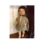 20th century Pedigree doll, 20" high