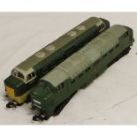 Hornby Dublo x 2: Co-Co Deltic diesel electric loco Crepello, running number D9012 and a further