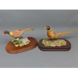 Border Fine Art figures (unboxed and uncertificated): Cock Pheasant, by James Harvey dated 1985, (