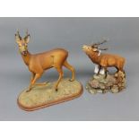 Border Fine Art figures (unboxed and uncertificated): Red Stag, model number 151 together with a