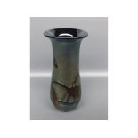 Phoenician Maltese studio glass vase, signed to base, 8" tall