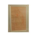 Roy Petley, signed group of three conte drawings, Female nudes and head studies, assorted studies (