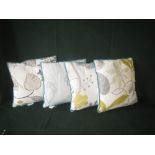 4 designer handmade cushions by Needlebug