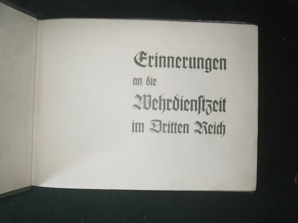 German military photo album with various military black and white photos - Image 2 of 4