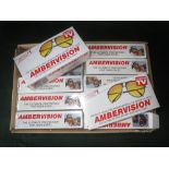 Quantity of retro sunglasses by Amber vision in original boxes